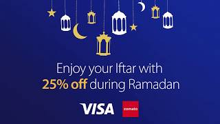 Enjoy 25 off during Ramadan with Visa Explore App [upl. by Einneb]