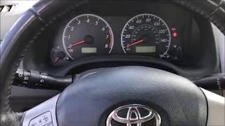 20092017 Toyota Corolla Oil Maintenance Required Light Reset [upl. by Diandra]