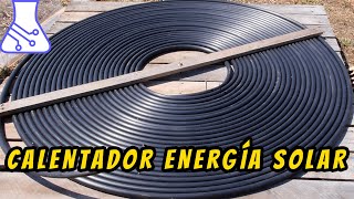 Energía Solar Calentador de Agua con Tubo de Riego Panel Solar Térmico Energía Renovable ☀️ [upl. by Christenson]