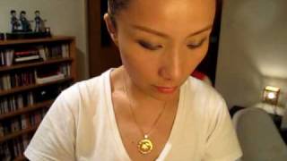 勁歌主持教你黏假睫毛How to apply false eyelash FUNNY Tutorial [upl. by Kciredohr]