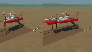 Dredge equipment Cutter suction dredger CSD [upl. by Doris]