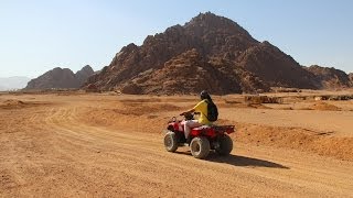 Quad Biking Safari Sharm El Sheikh Egypt [upl. by Htyderem949]