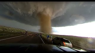 Insane 360 video of closerange tornado near Wray CO [upl. by Leunamesoj673]