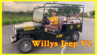 Jeep Willys V2 cult edition for you  full  Car Tech [upl. by Vidovik]