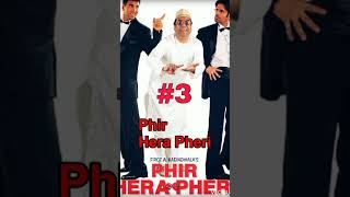 Top 5 Comedy Movies in Bollywood All Time shorts bollywood top5 comedy [upl. by Akihsay343]