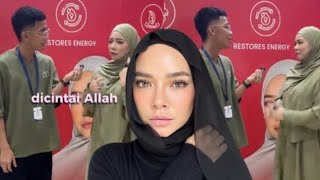 Nora Danish berjaya sambung bacaan surah almulk buat natizen kagum😍 [upl. by Anaugahs]