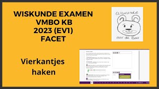 Wiskunde Examen Vmbo KB 2023 Ev1 Opg 16 tm 20 [upl. by Ttelrahc17]