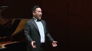 Jusung Gabriel Park sings Befreit R Strauss [upl. by Ecertal]