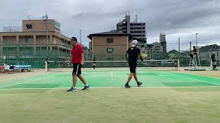 藤井寺市民総合体育大会シニア45の部 予選③🎾尾野•北野④2西崎•造道 202491 [upl. by Malvin]