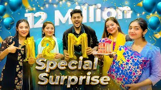 রাকিব ভাইয়াকে ১২ মিলিয়ন উপলক্ষ্যে Surprise দিলাম  12 Million Special Surprise Vlog  Rakib Hossain [upl. by Akeret645]