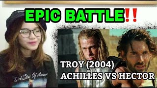 Troy 2004  Hector vs Achilles  Best Fight Scene  Recap Blade [upl. by Andromeda199]