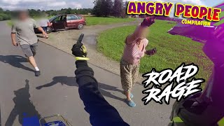 Stupid Angry People Vs Bikers 2023  Angry Man Chases Dirt Bikers [upl. by Dolph857]