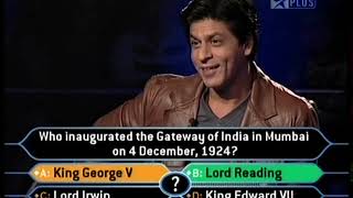 quotKAUN BANEGA CROREPATIquot SEASON3 2007 MANOJ PANDE HOSTED BY SHAHRUKH KHANSRK Part3 [upl. by Anastasius]