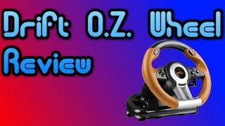 Speedlink Drift OZ Racing Wheel Review PC [upl. by Lucien521]