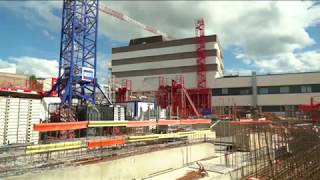 Périgueux  la première pierre des travaux à lhôpital [upl. by Crescin]