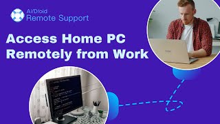 How to Access Home Computer Remotely from Work [upl. by Lanie]