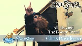 How was it to drive the actual quotPOWER TRAINquot  Chris Davidsson from majesticametal elaborates [upl. by Yrreb756]