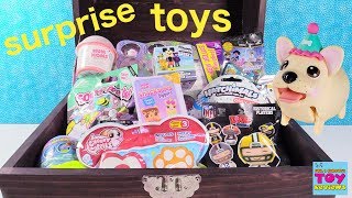 Simons Blind Bag Treasure Chest Slime Squish DeeLish Snackables Disney Toys  PSToyReviews [upl. by Litnahc]