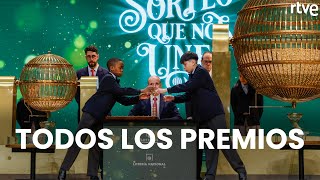 TODOS LOS PREMIOS  Lotería de Navidad 2023 [upl. by Sile]