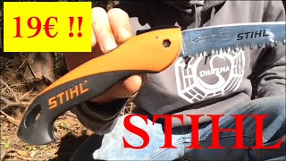 Scie pliante STIHL loutil du jardinier 1 [upl. by Aissert]