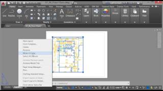 How to Use Model amp Layouts in AutoCAD 2016 [upl. by Starla]