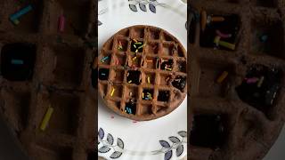 Millet waffle recipeHealthy wheat flour waffleRagi flour waffle recipe [upl. by Elamef]