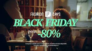 FASHION DAYS  A inceput BLACK FRIDAY  16x9  15s [upl. by Radmilla]