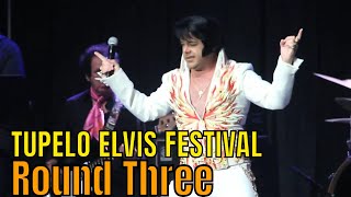 Tupelo Elvis Festival  Round 3  2023  Ultimate Elvis Tribute Artist Contest [upl. by Trawets290]