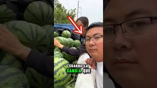 ¡La Sandía que Compró en el Mercado lo Sorprendió Mucho💵🍉😲 [upl. by Odirfliw]