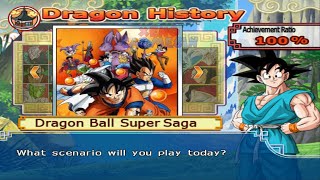 TAS Dragon Ball Z Budokai Tenkaichi 4 Team BT4 Super Saga English Dub [upl. by Enirahtac]