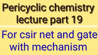 19Cycloaddition reaction part 6 and Inverse electron demand dielsalder reaction in hindi [upl. by Netsrejk]