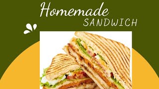 Sandwich Recipe  Sandwich Kaise Banaye  Ghar Me Sandwich Kaise Banaye [upl. by September]