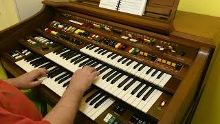 Alle Knospen springen auf  played on Yamaha Electone D85 [upl. by Nishi]