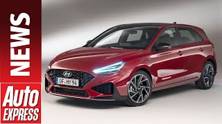 New 2020 Hyundai i30 facelift  refreshed hatchback takes on Focus and Golf [upl. by Alema]