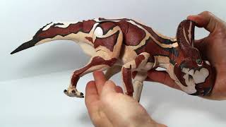 Beasts of the Mesozoic Ceratopsian Series Protoceratops action figure preview [upl. by Hanforrd]