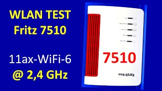 AVM FRITZBox 7510 WLAN MESS TEST [upl. by Nede]