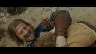 Fellowship Of The Ring  Extended Edition  Aragorn and Boromir train Merry amp Pippin HD [upl. by Shuma]