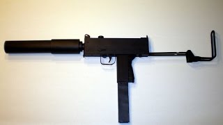 Mac 10 Maschinenpistole Kartonmodell  papercraft [upl. by Pish195]