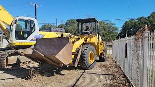 2005 Kawasaki Z65V Wheel Loader [upl. by Leizar]