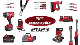 NEW Milwaukee Tools from Pipeline 2023  Impact Wrenches Pliers M12 Ratchets and MORE [upl. by Leirbag]