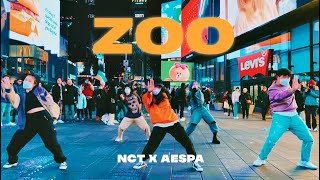 KPOP IN PUBLIC NYC NCT X AESPA  ZOO Dance Cover by CLEAR [upl. by Lazaro408]