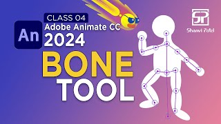 Adobe Animate CC 2024 Advance Level Bone Tool  2D Animation  Hindi [upl. by Ilyse989]