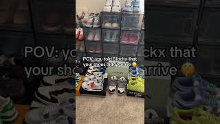 POV you told stockx that your shoe didnt arrive shorts [upl. by Brozak478]