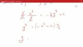 Solving Separable Equation separation of variable method 2 [upl. by Dieter]