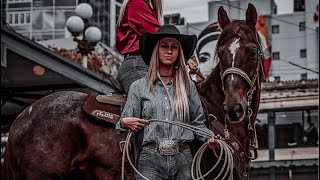 Old Town Road  Western Riding Music Video [upl. by Akili]