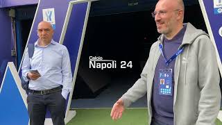 Supercoppa Italiana vi portiamo in campo prima di NapoliFiorentina [upl. by Alodi]