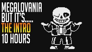 Undertale Megalovania but the intro is 10 Hours long [upl. by Berlauda827]