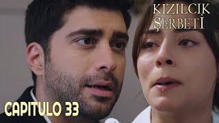 Kızılcık Şerbeti  Sorbete de Arándanos  Capitulo 33 en Español  Promo novelasturcas [upl. by Lerual]