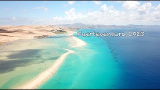 Fuerteventura 2023 🎥🏖⛵️🏄‍♂️ [upl. by Ellehsar]