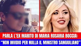 BOCCIASANGIULIANO PARLA LEX MARITOquotCON LEI È STATO UN ANNO TERRIBILEquot [upl. by Davis]